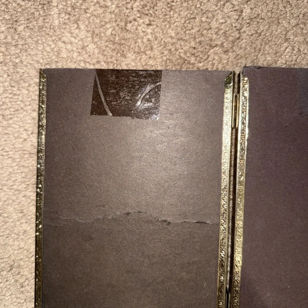 Vintage Brass Double Picture 5